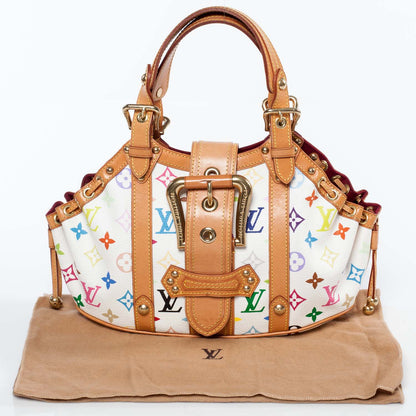 Louis Vuitton Monogram Multicolor Theda GM White 9 of 9