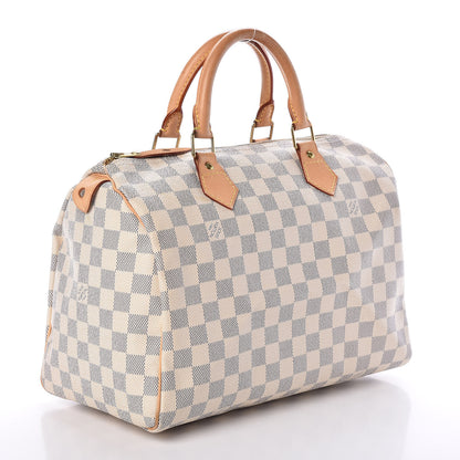 Louis Vuitton Damier Azur Speedy 30 3 of 11