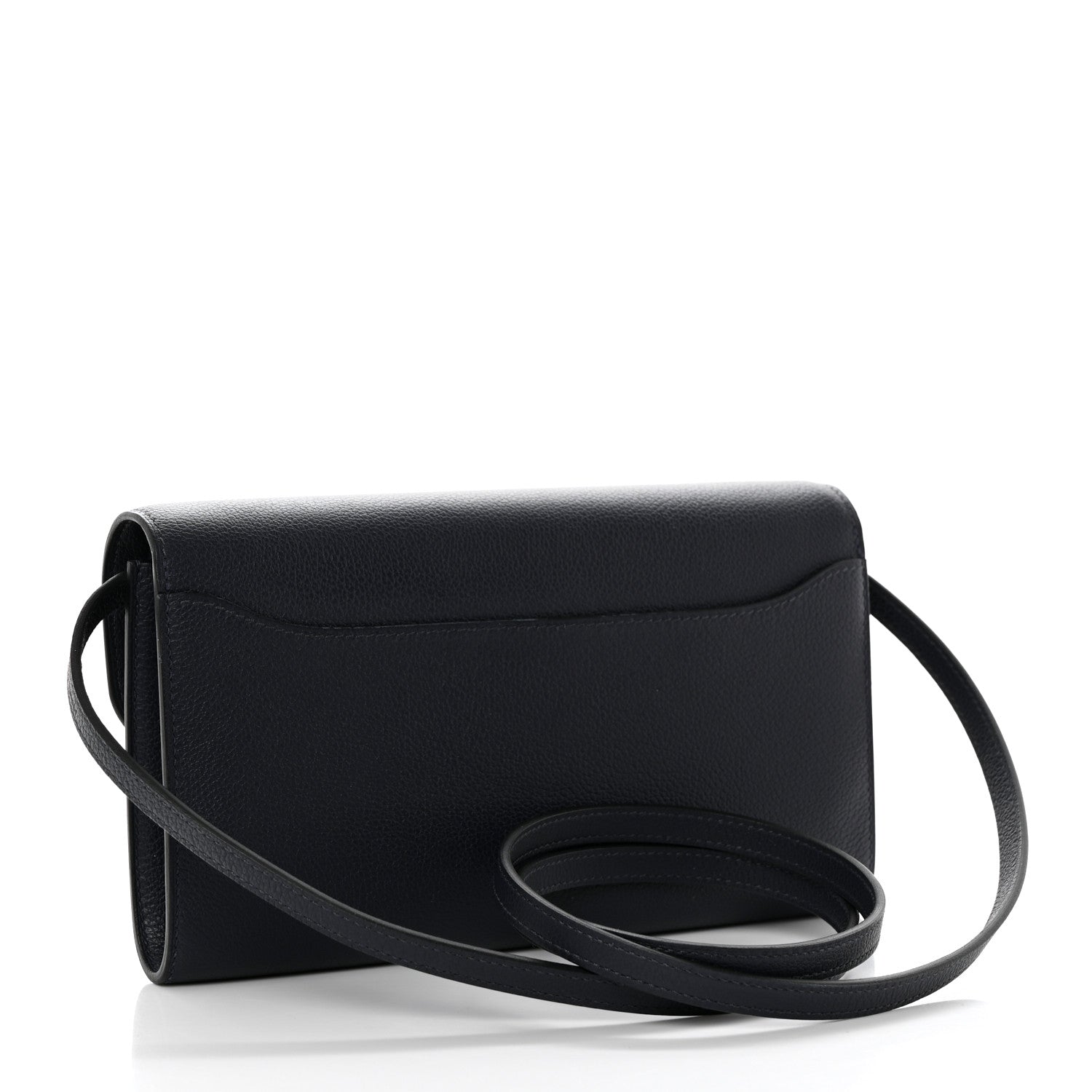 Hermes Evercolor Constance Wallet To Go Bleu Nuit 3 of 11