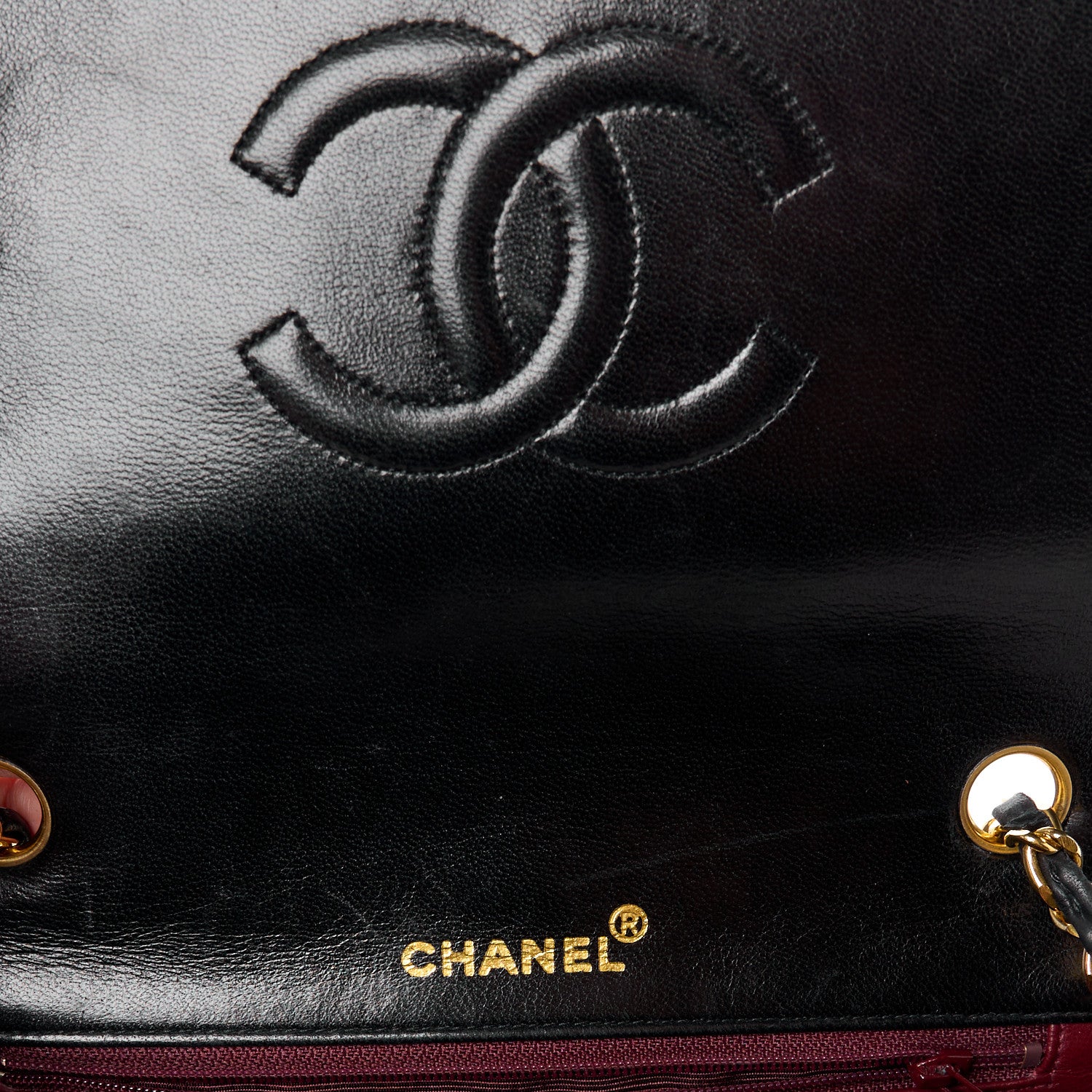 Chanel Lambskin Quilted Small Single Flap Black 6 of 12