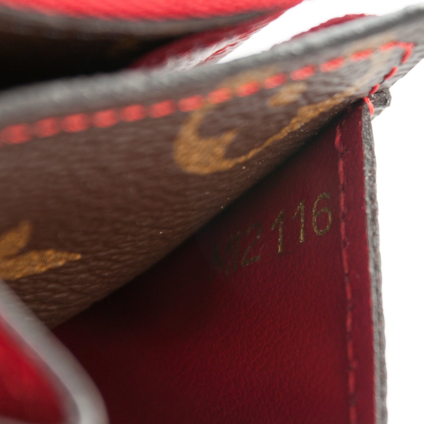 Monogram Sarah Retiro Wallet Cherry