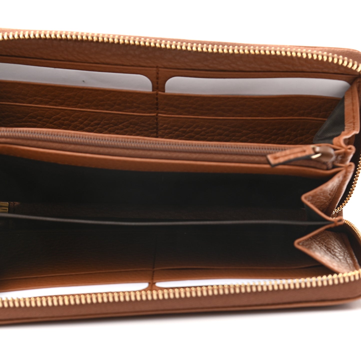 Cellarius Calfskin Soho Zip Around Wallet Dusty Blush