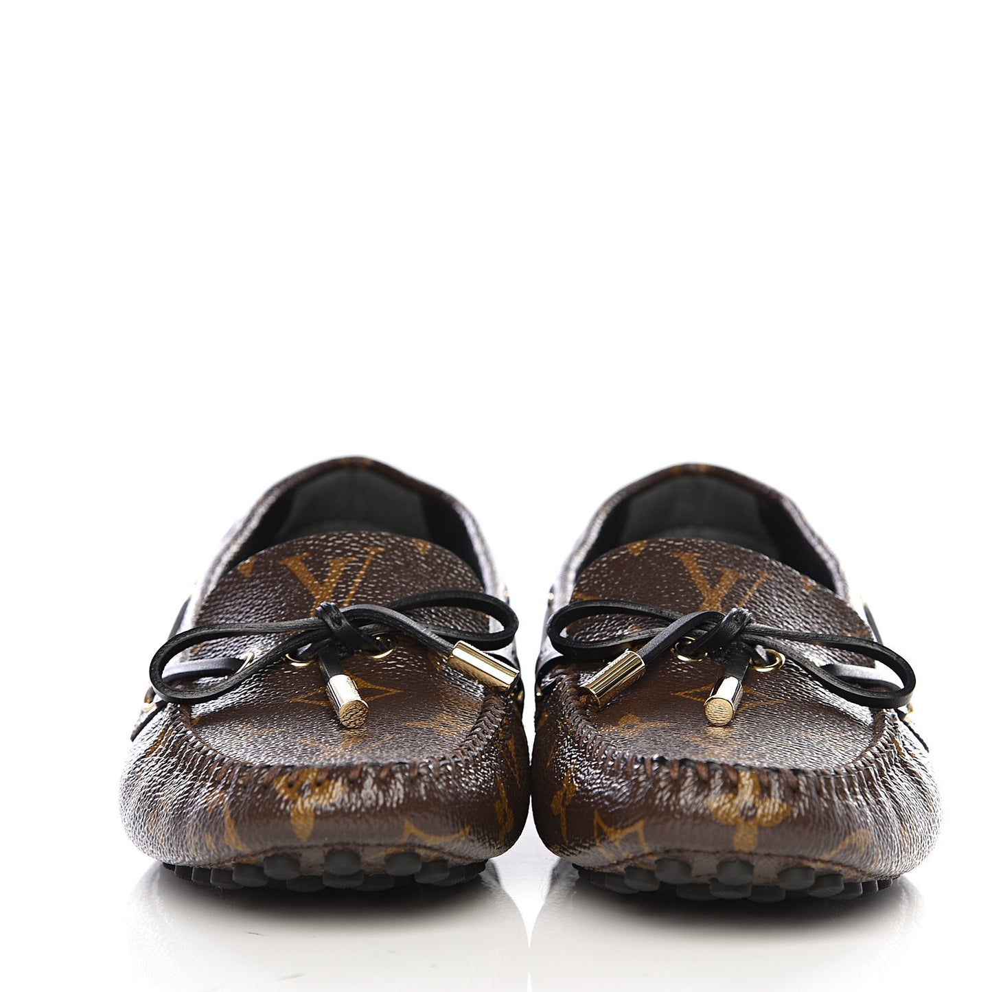 Patent Monogram Gloria Loafers 37
