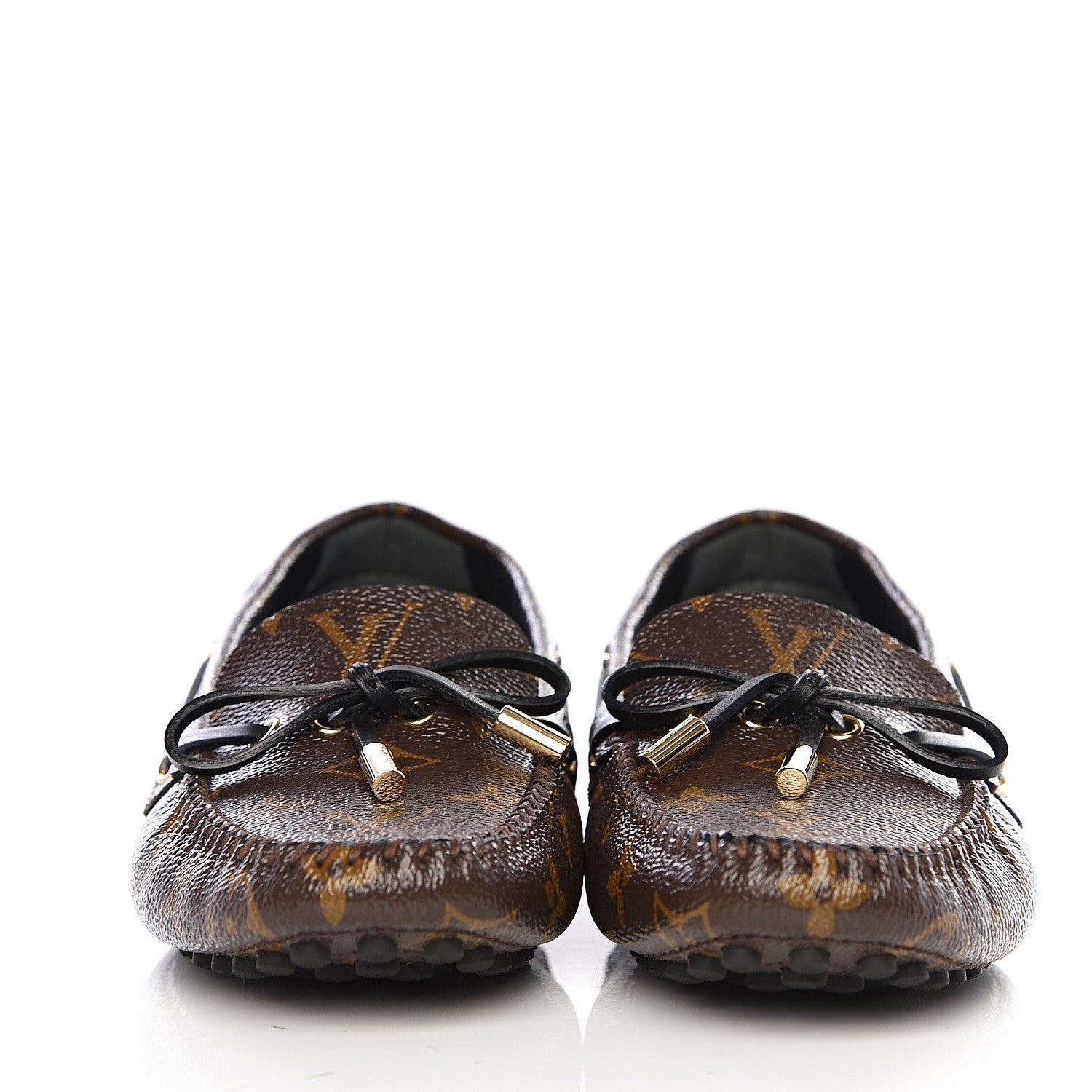 Louis Vuitton Patent Monogram Gloria Loafers 37 2 of 8