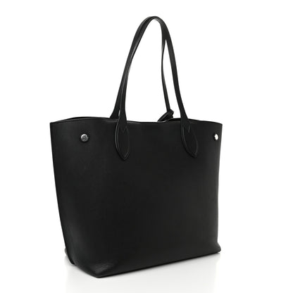 Louis Vuitton Calfskin Lockme Go Tote Black 3 of 10