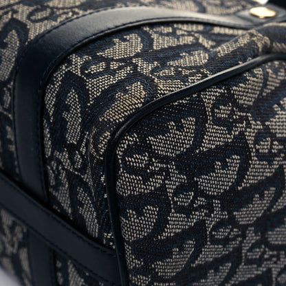Christian Dior Monogram Boston Navy Blue 9 of 16