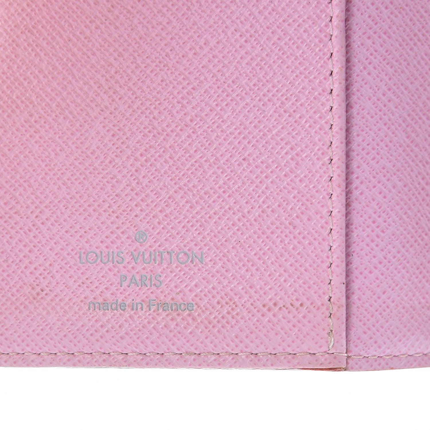 Louis Vuitton Monogram Multicolor Small Ring Agenda Cover White Litchi 6 of 9