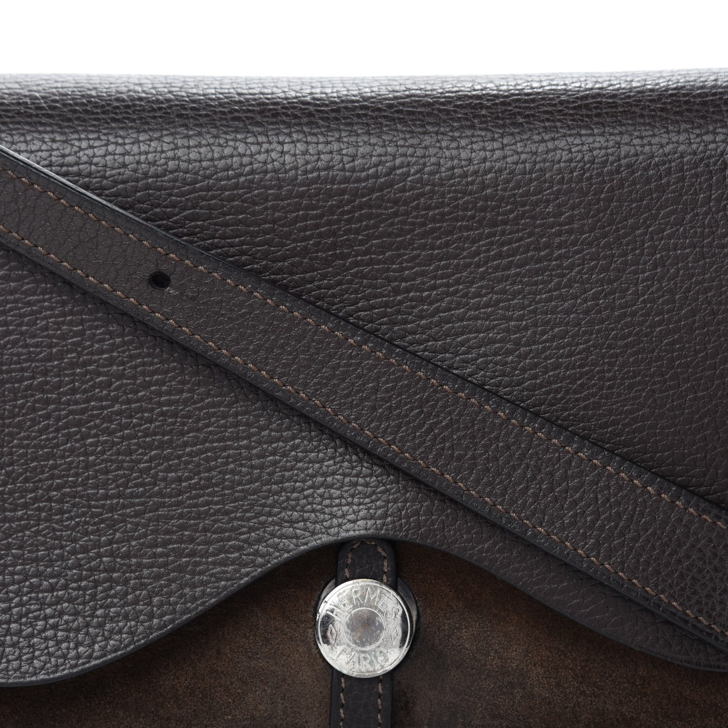 Hermes Vache Liegee Toile Sac Colorado PM Ebene 14 of 14
