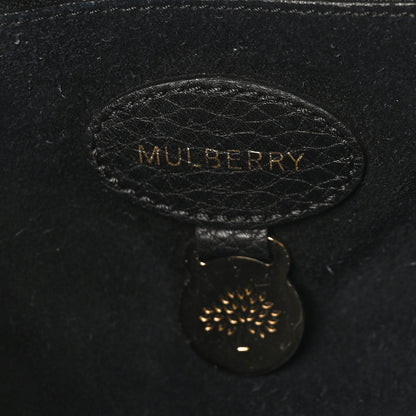 Mulberry Small Classic Grain Calfskin Medium Lily Black 6 of 10