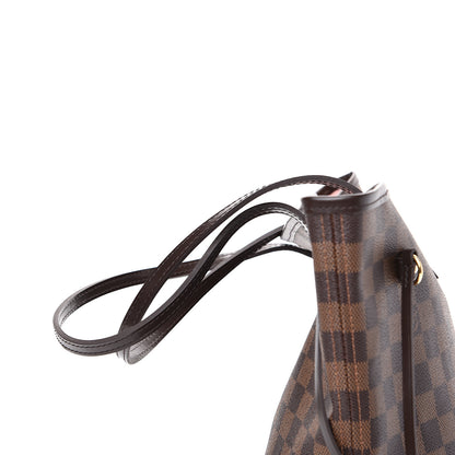 Louis Vuitton Damier Ebene Neo Neverfull MM Rose Ballerine 12 of 12