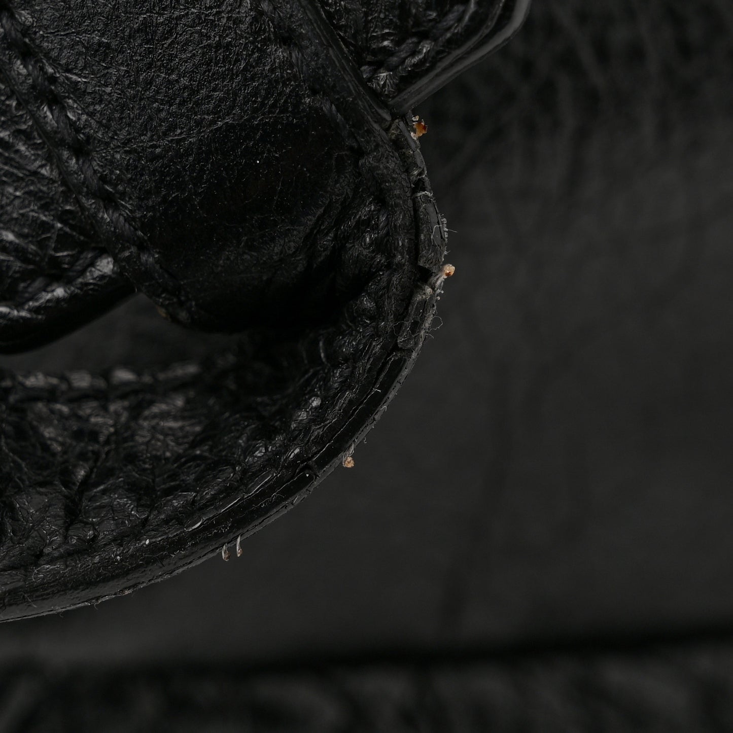 Agneau Classic Silver Hardware S Traveler Backpack Black