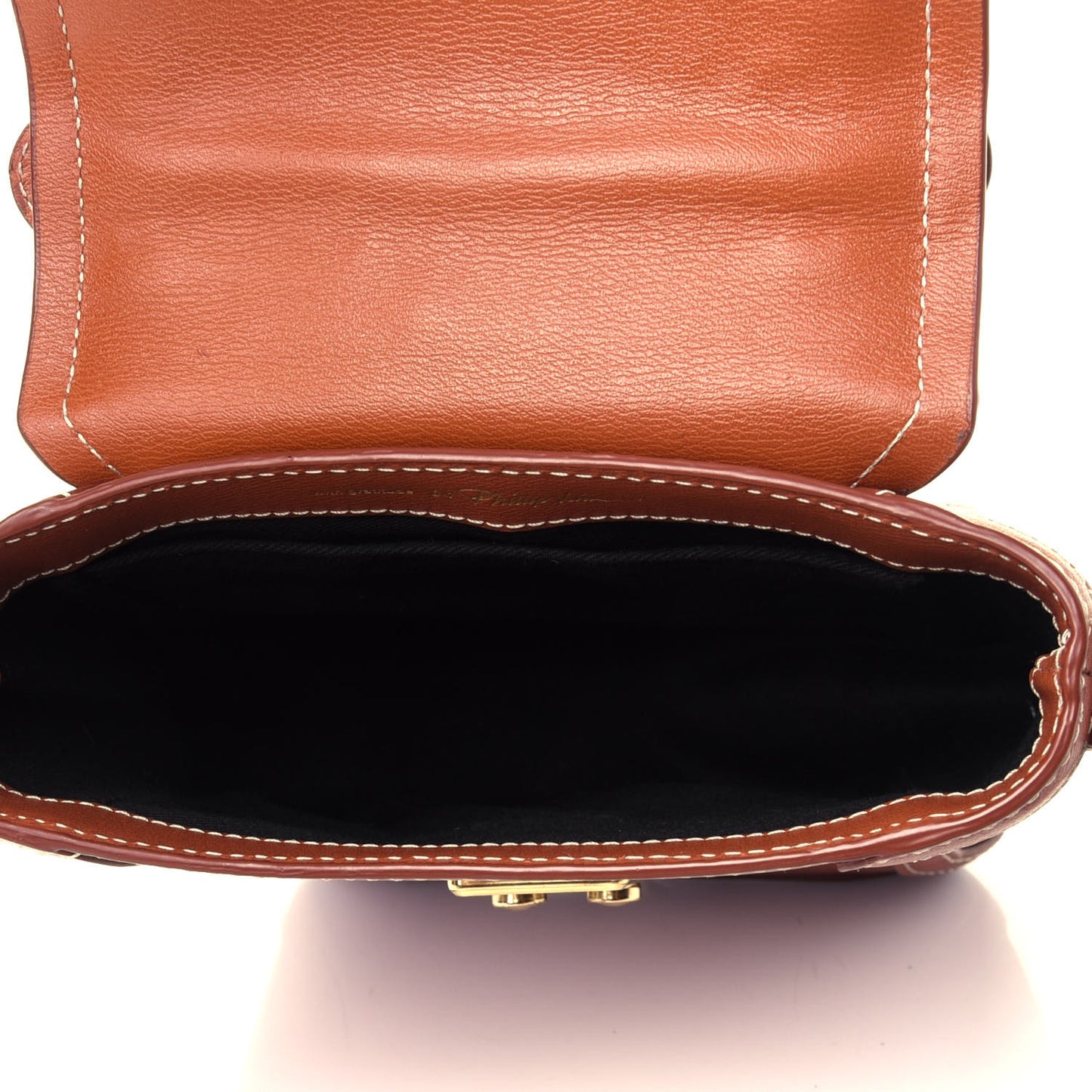 Embossed Grain Calfskin Pashli Camera Shoulder Bag Tan