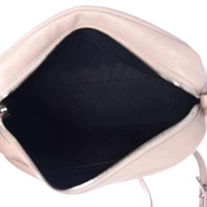 Saint Laurent Lambskin Monogram Small Lou Camera Bag Marble Pink 5 of 10