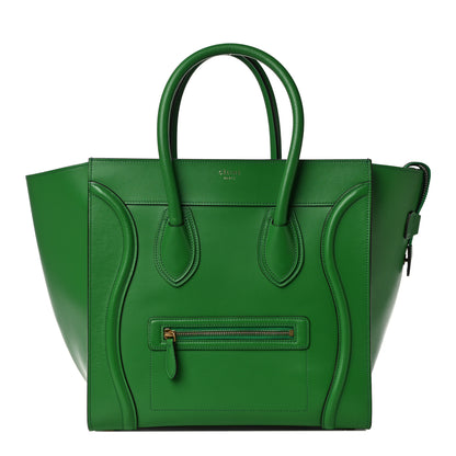 Celine Palmelato Mini Luggage Grass Green 1 of 10