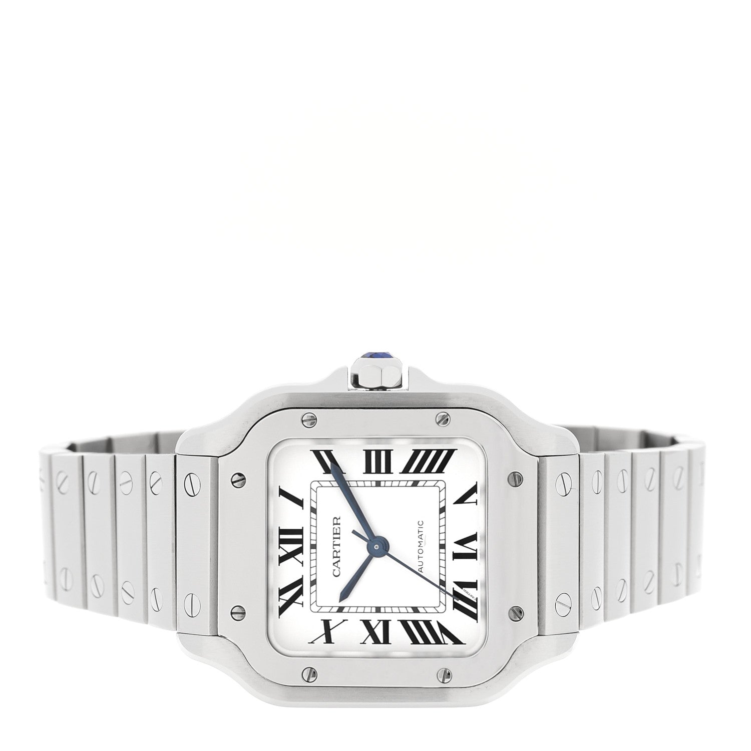 Cartier Stainless Steel 35mm Santos de Cartier Automatic Watch 2 of 5