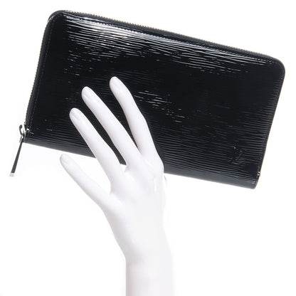 Louis Vuitton Epi Electric Zippy Organizer Wallet Black 2 of 8