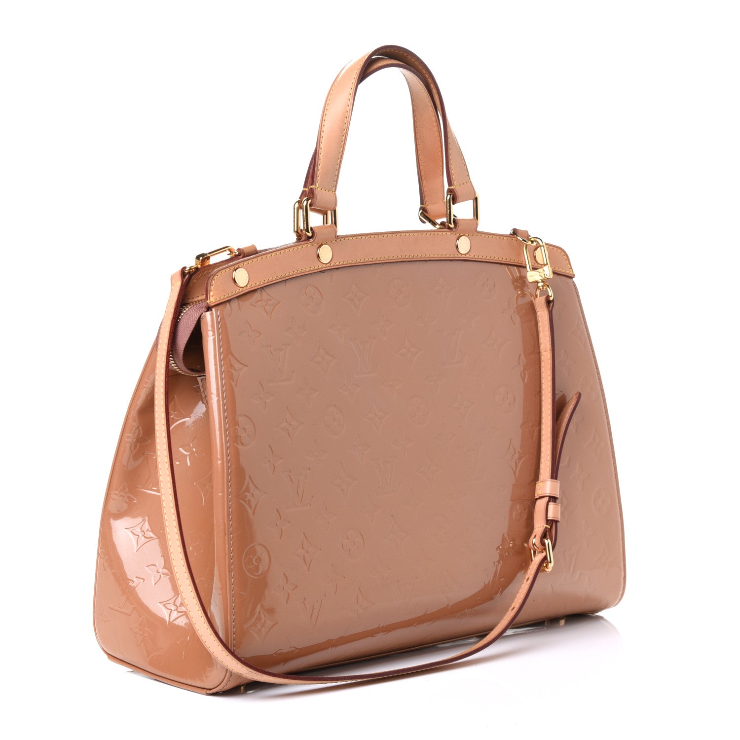 Louis Vuitton Vernis Brea GM Rose Velours 2 of 4