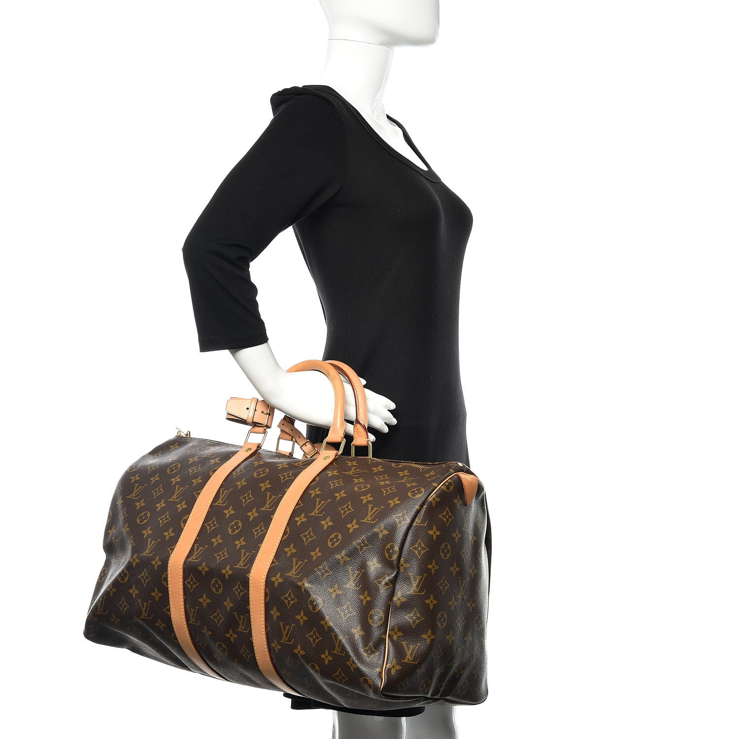Louis Vuitton Monogram Keepall 50 2 of 11