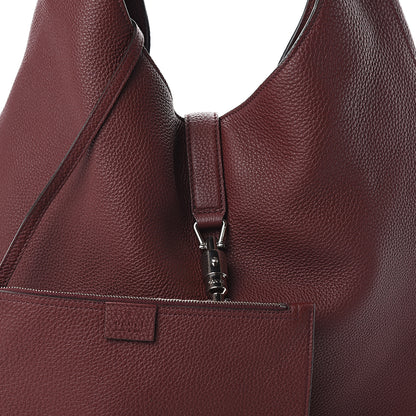 Gucci Soft Grained Calfskin Large Jackie Hobo Chardonnay 6 of 8