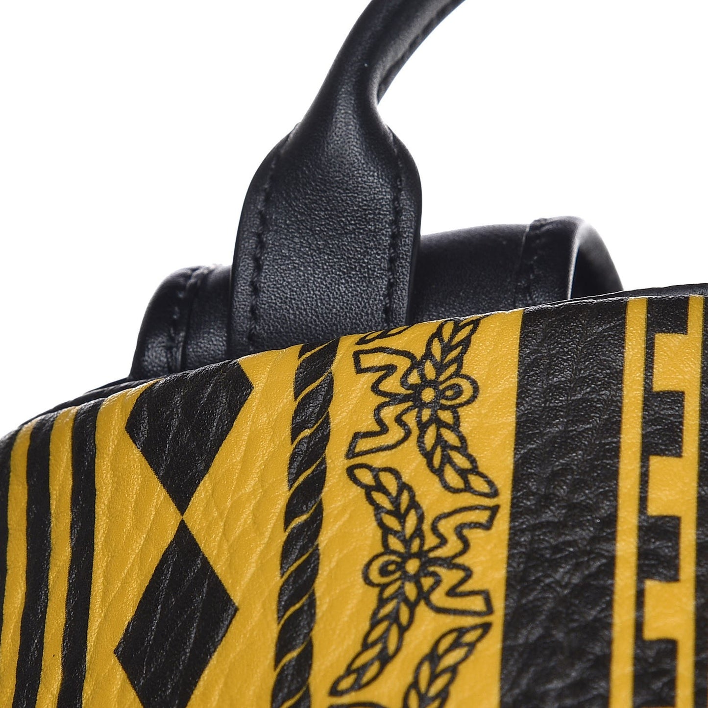 Visetos Baroque Print Medium Stark Backpack Black Sahara