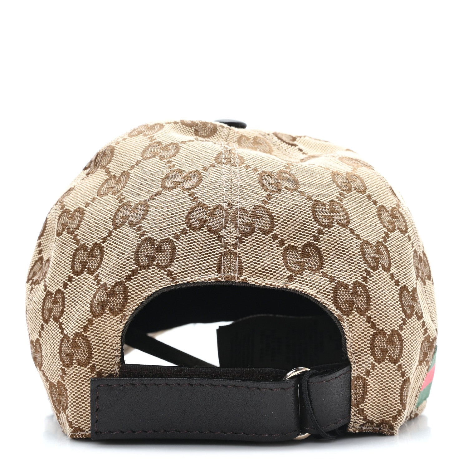 Gucci Monogram Web Baseball Hat XL Beige Cocoa 5 of 9