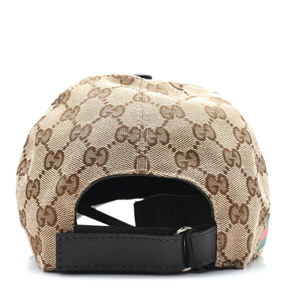 Gucci Monogram Web Baseball Hat XL Beige Cocoa 5 of 9