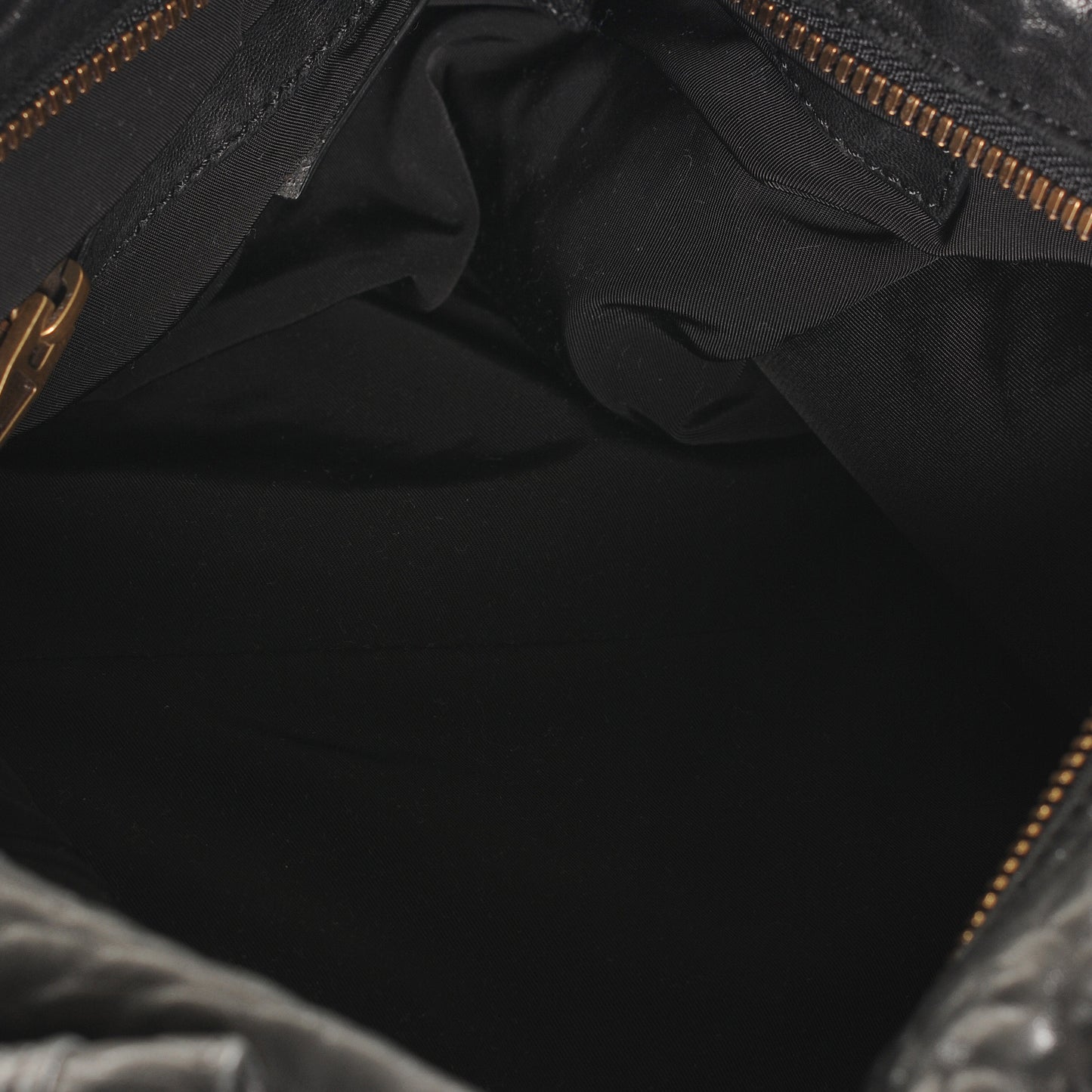 Leather Rocco w Antique Brass Hardware Black