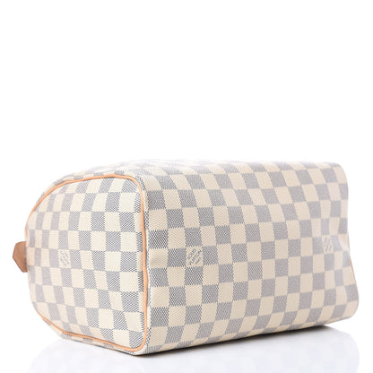 Louis Vuitton Damier Azur Speedy 25 4 of 13