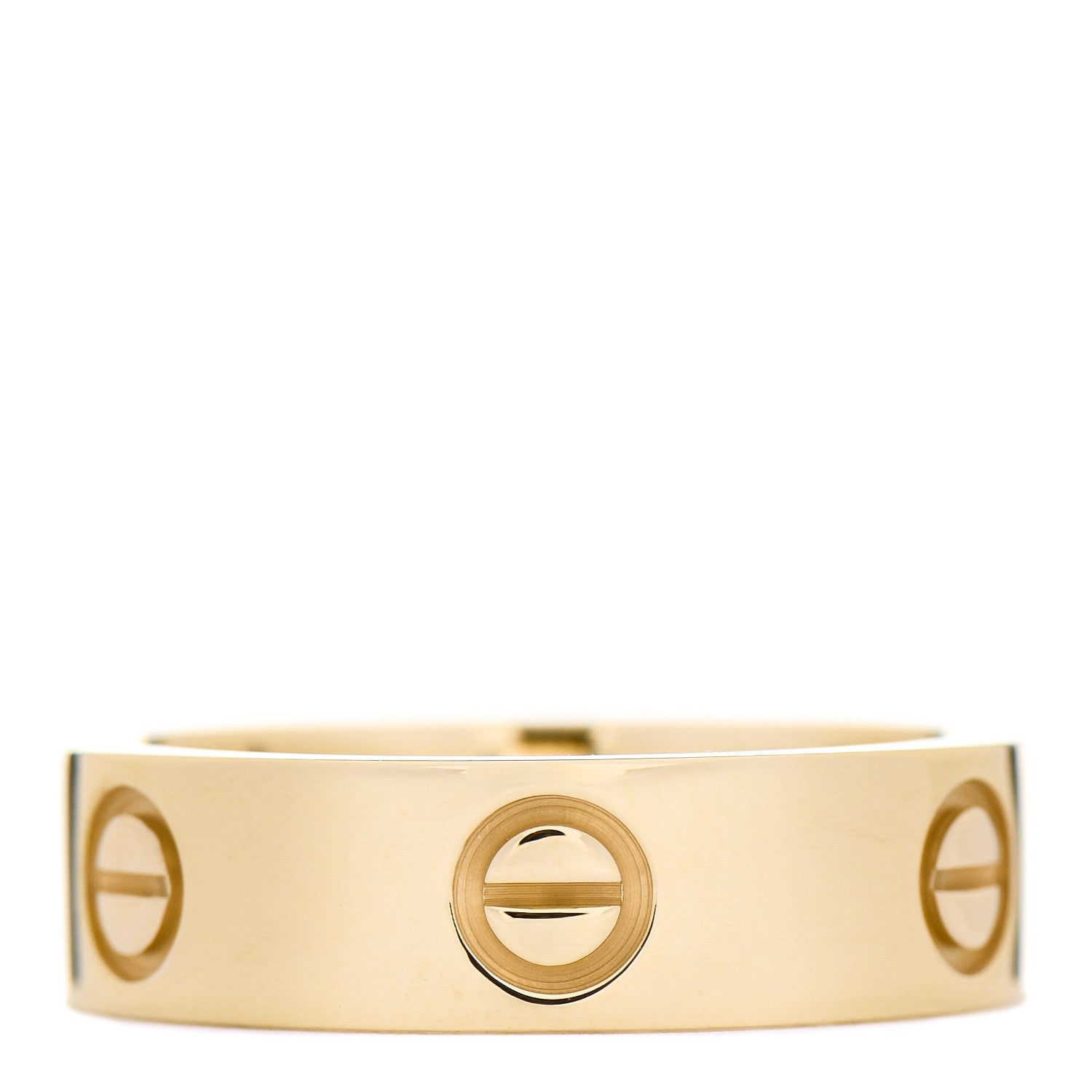 Cartier 18K Yellow Gold 5.5mm LOVE Ring 57 8 1 of 6