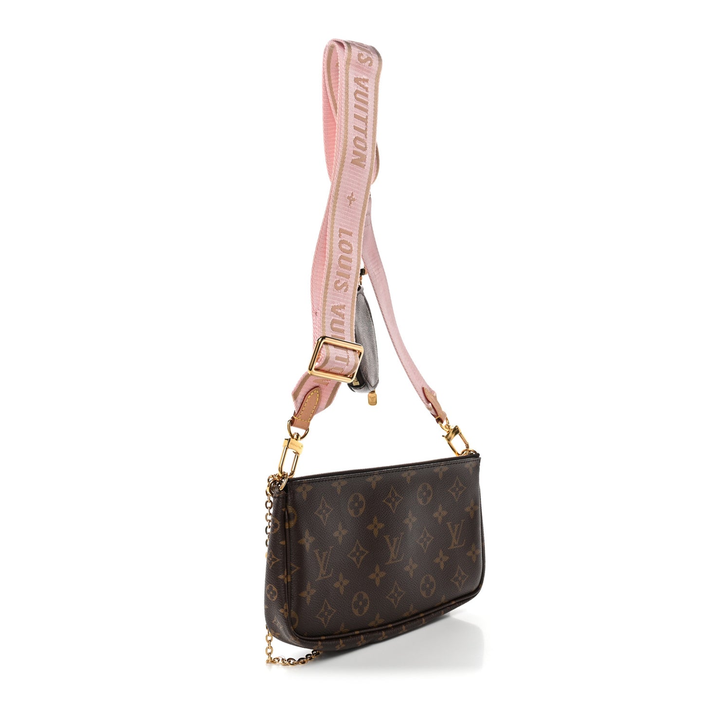 Monogram Multi Pochette Accessories Rose Clair