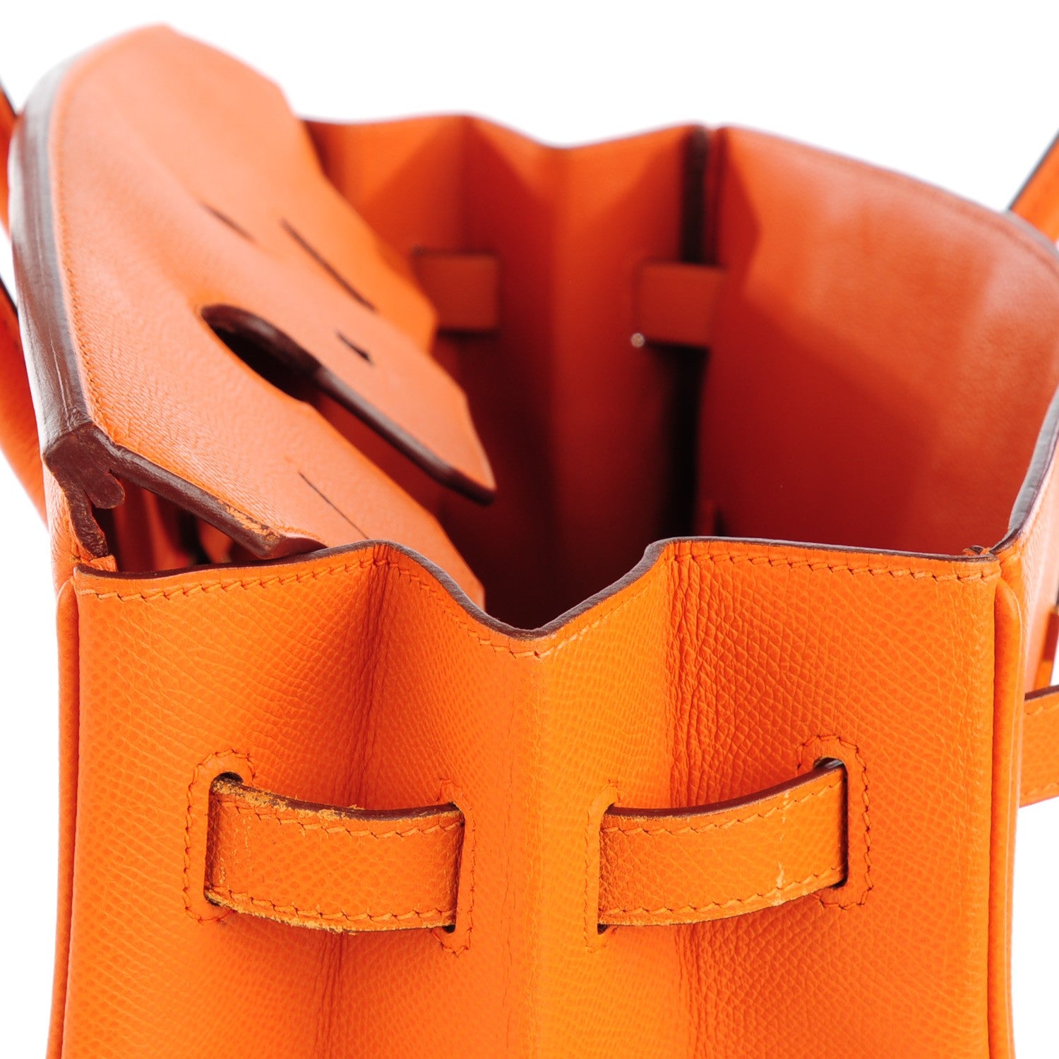 Hermes Epsom Birkin 35 Orange 14 of 24