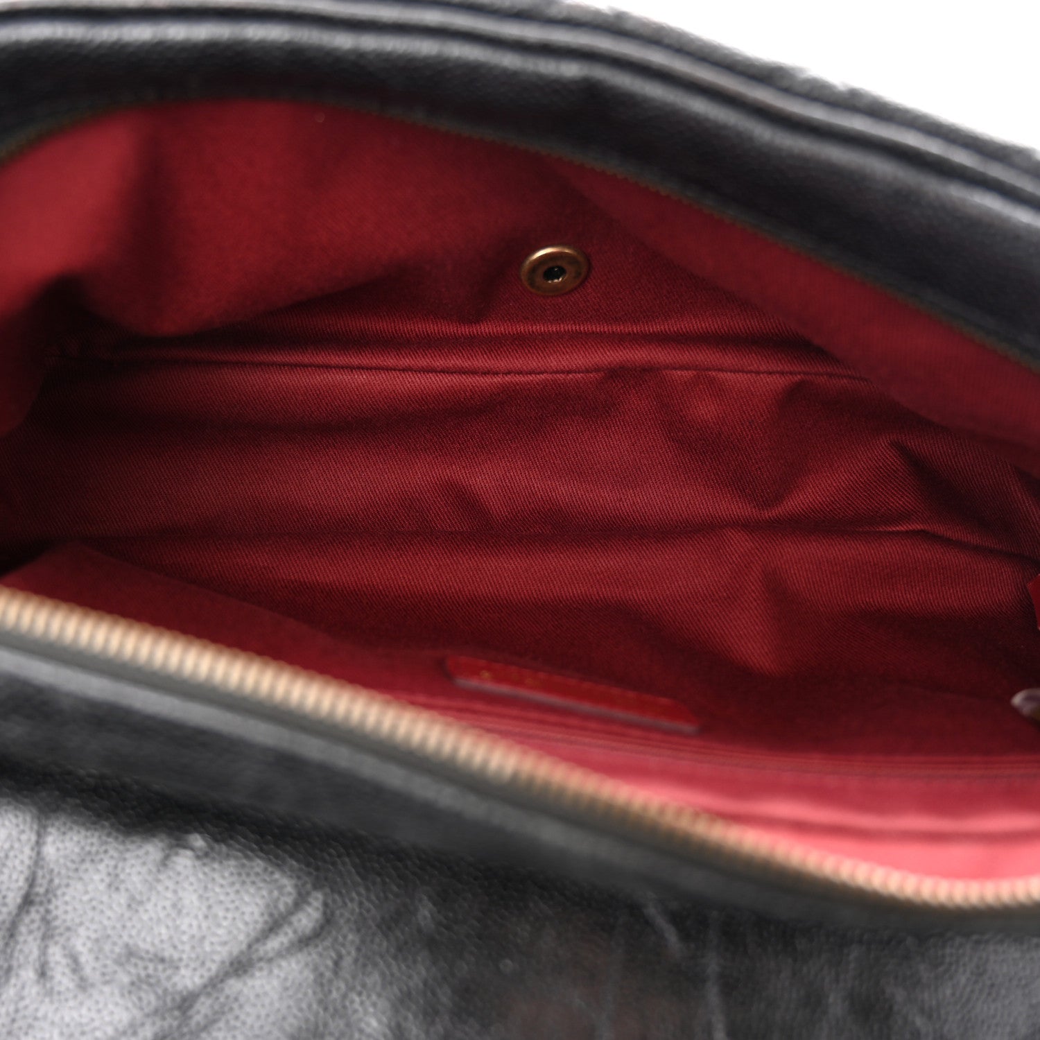 Chanel Crumpled Grained Calfskin Quilted Large Shiva Flap Black 5 of 13