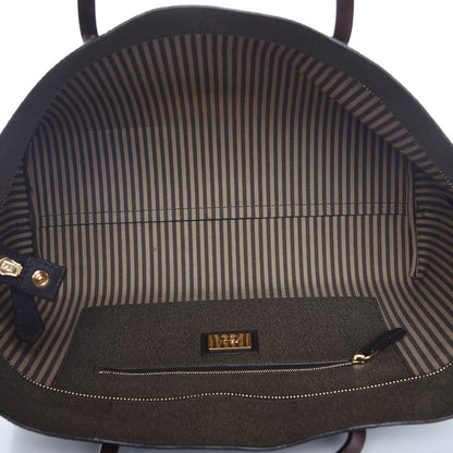 Fendi Zucca Spalmati Small Roll Tote Tobacco Moro 5 of 12