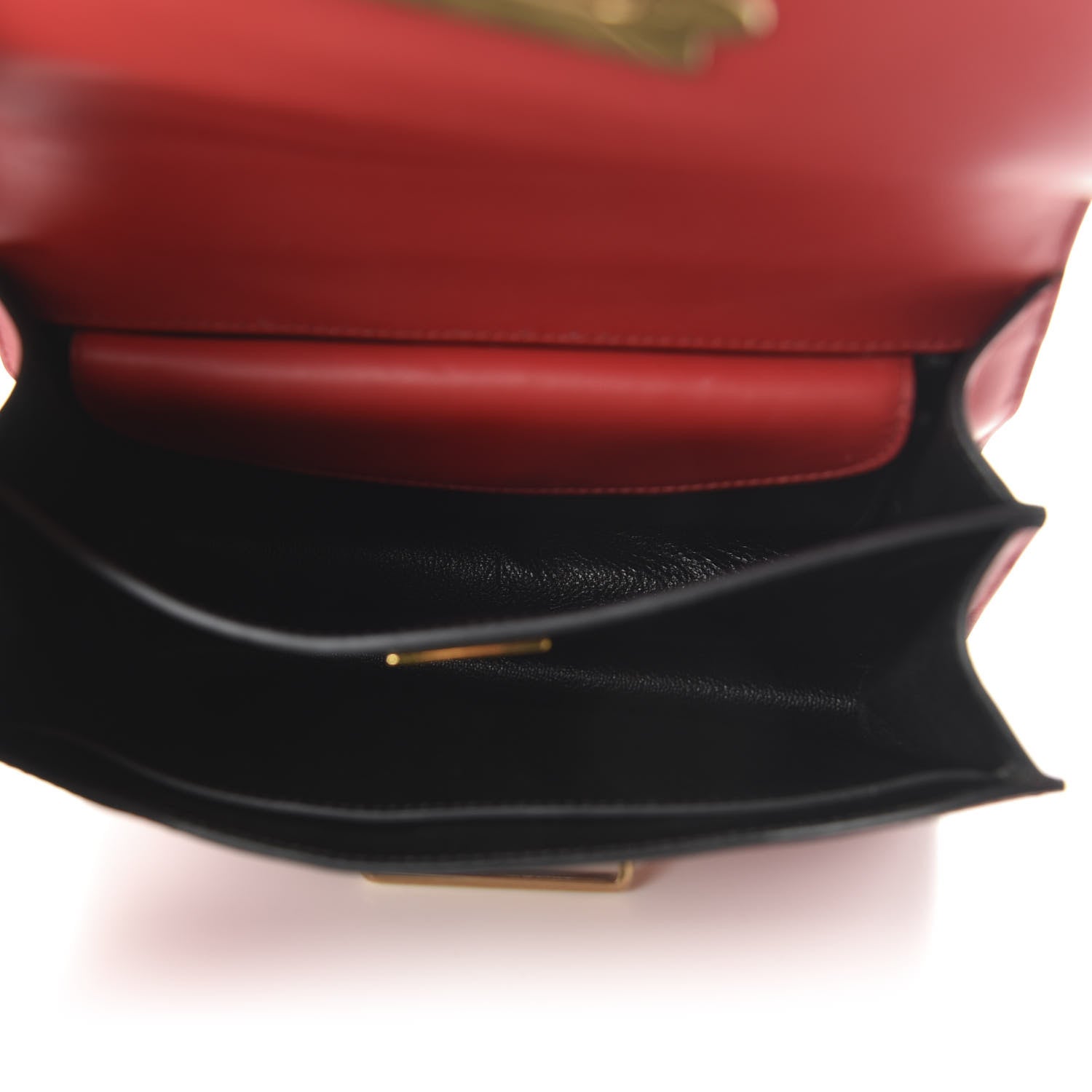 Prada City Calfskin Saffiano Cahier Bag Fuoco Black 5 of 9