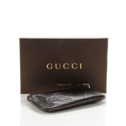 Gucci Guccissima Key Case Chocolate 4 of 7