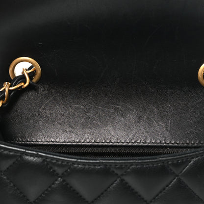 Chanel Lambskin Quilted Casino Chips Mini Flap Black 11 of 12