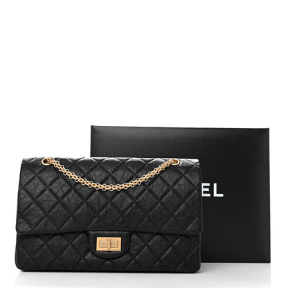 Chanel Aged Calfskin Quilted 2.55 Reissue 227 Flap Black 12 of 12