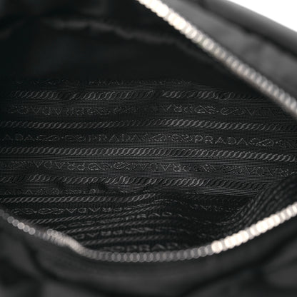 Prada Re-Nylon Quilted Padded Flap Shoulder Bag Black 5 of 12
