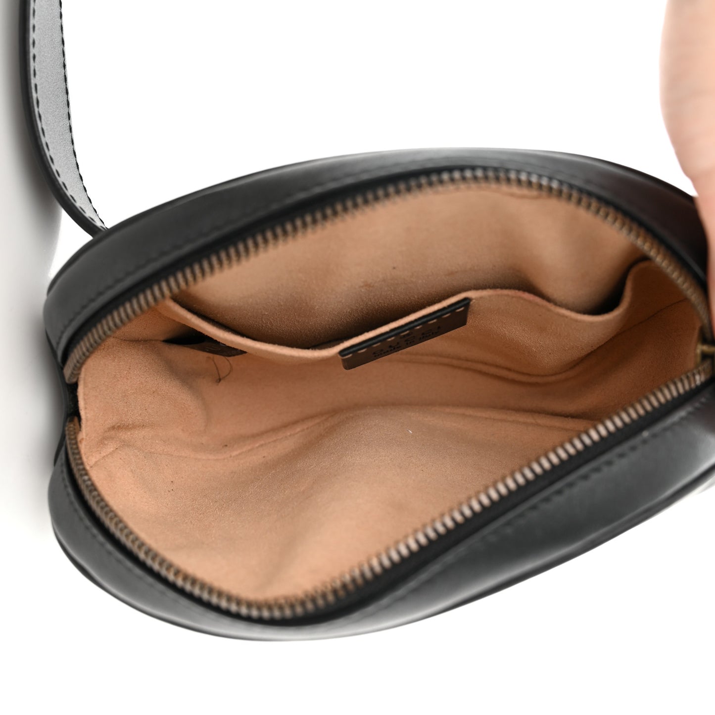 Calfskin Matelasse GG Marmont Belt Bag 85 34 Black