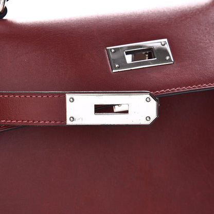 Hermes Box Kelly Sellier 28 Rouge H 19 of 39