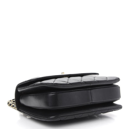 Chanel Lambskin Quilted Small Trendy CC Dual Handle Flap Bag Black 3 of 9