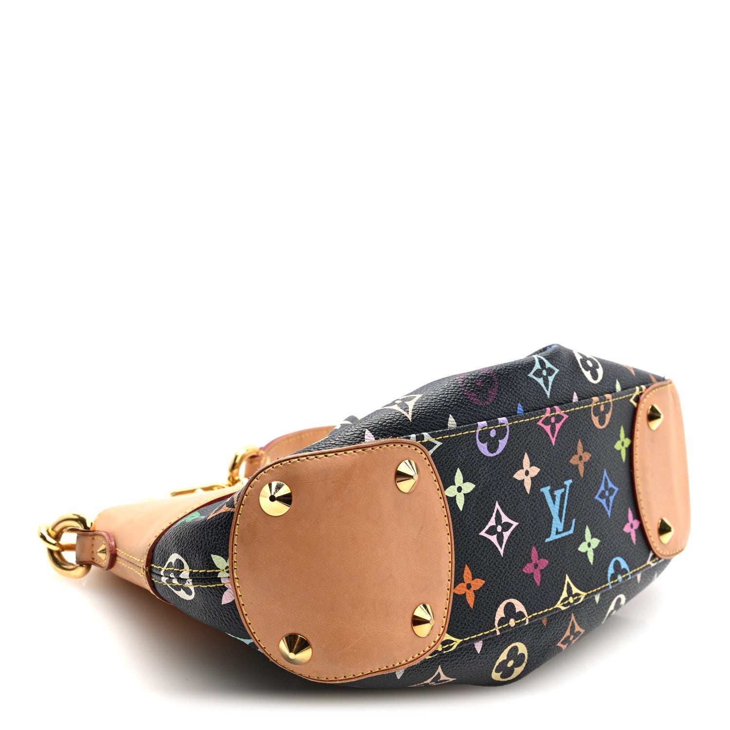 Louis Vuitton Monogram Multicolor Judy PM Black 4 of 9