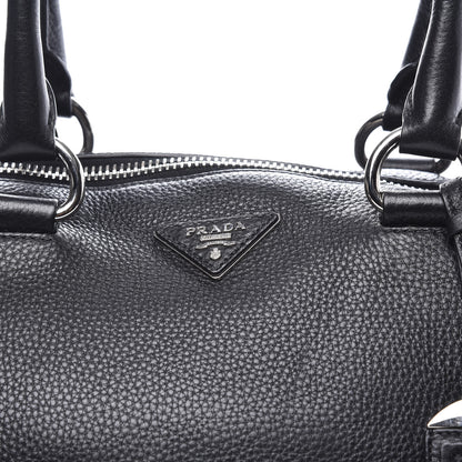 Prada Vitello Daino Shopping Tote Black 9 of 11