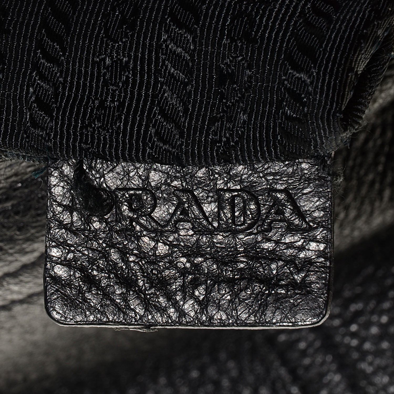 Prada Vitello Daino Hobo Nero Black 9 of 10