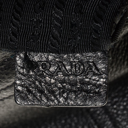 Prada Vitello Daino Hobo Nero Black 9 of 10