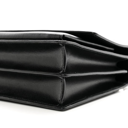 Saint Laurent Calfskin Medium Monogram Sunset Black 10 of 12