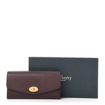 Mulberry Grain Vegetable Tanned Calfskin Darley Wallet Oxblood 7 of 7