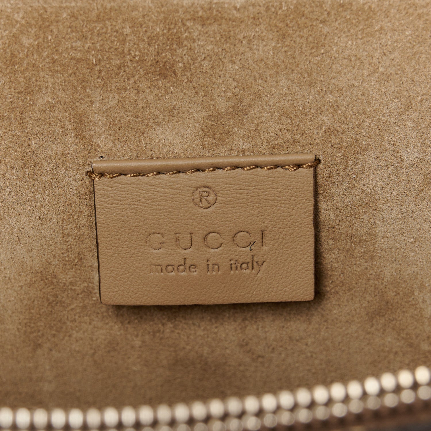 Gucci GG Supreme Monogram Small Dionysus Shoulder Bag Taupe 6 of 12