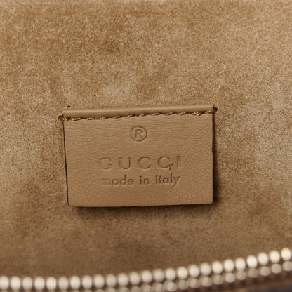 Gucci GG Supreme Monogram Small Dionysus Shoulder Bag Taupe 6 of 12