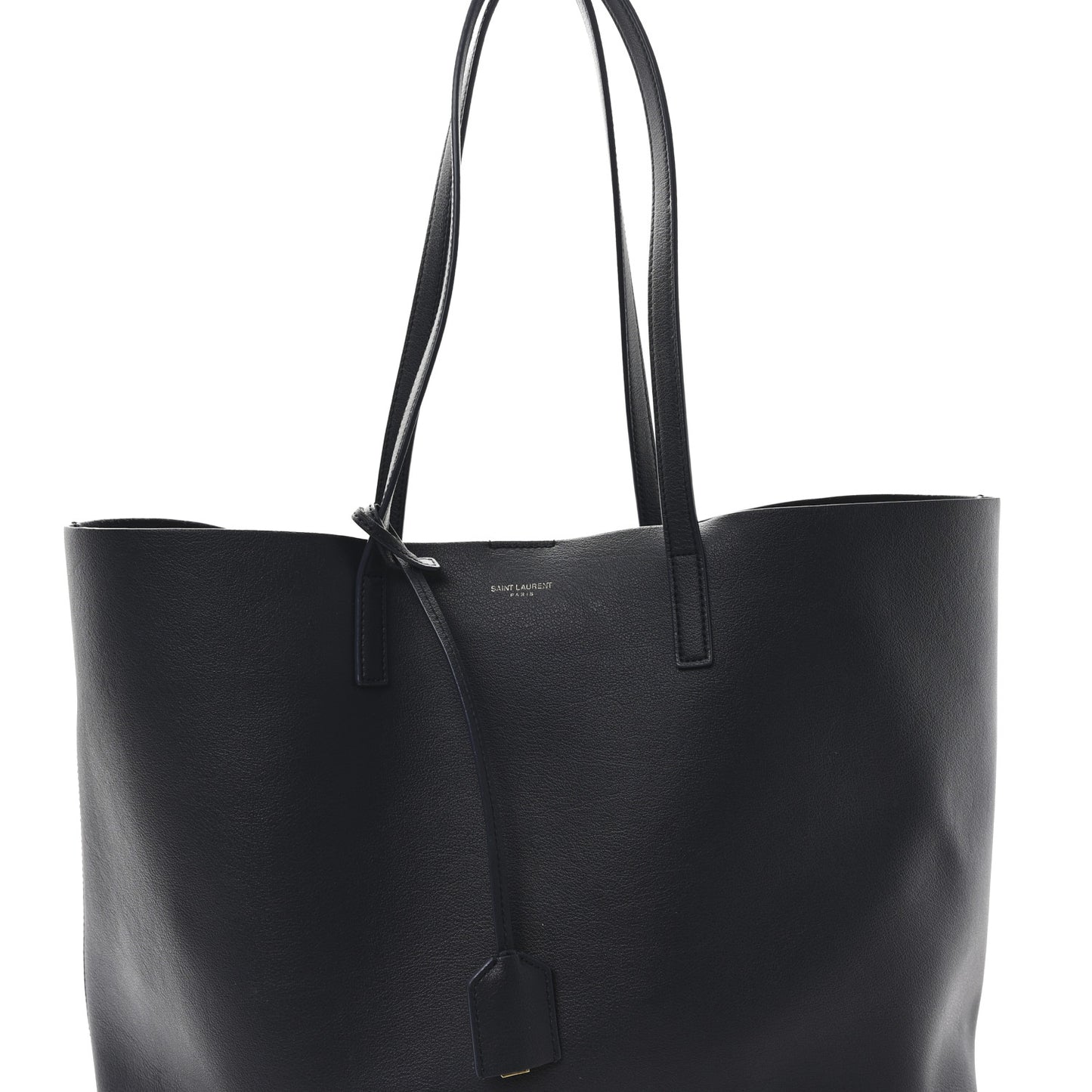 Calfskin Large Shopping Tote Navy